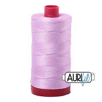Aurifil Thread 12/2 325m Light Orchid 2515