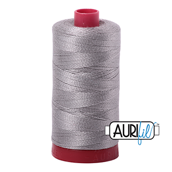 Aurifil Thread 12/2 325m Stainless Steel 2620