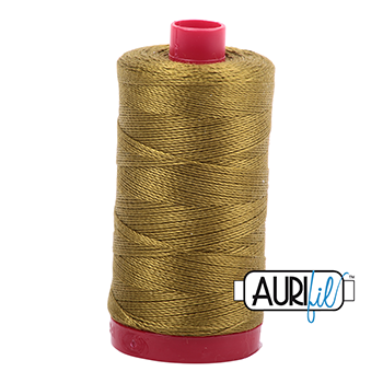 Aurifil Thread 12/2 325m Medium Olive 2910