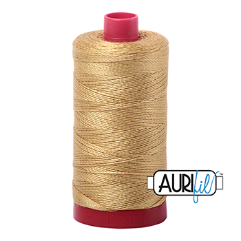 Aurifil Thread 12/2 325m Light Brass 2920