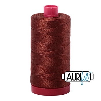 Aurifil Thread 12/2 325m Copper Brown 4012