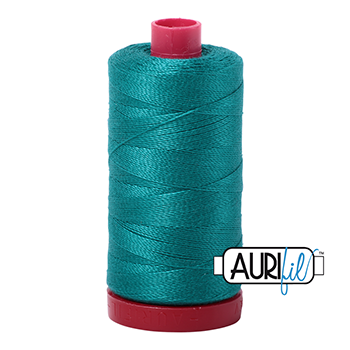 Aurifil Thread 12/2 325m Jade 4093