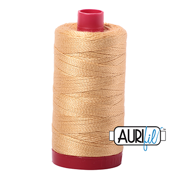 Aurifil Thread 12/2 325m Ocher Yellow 5001