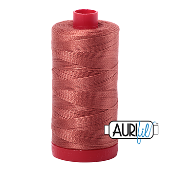 Aurifil Thread 12/2 325m Cinnabar 6728