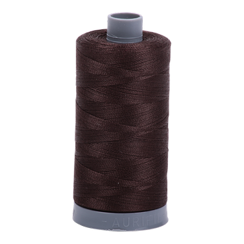 Aurifil Thread 28/2 750m Dark Brown 5024