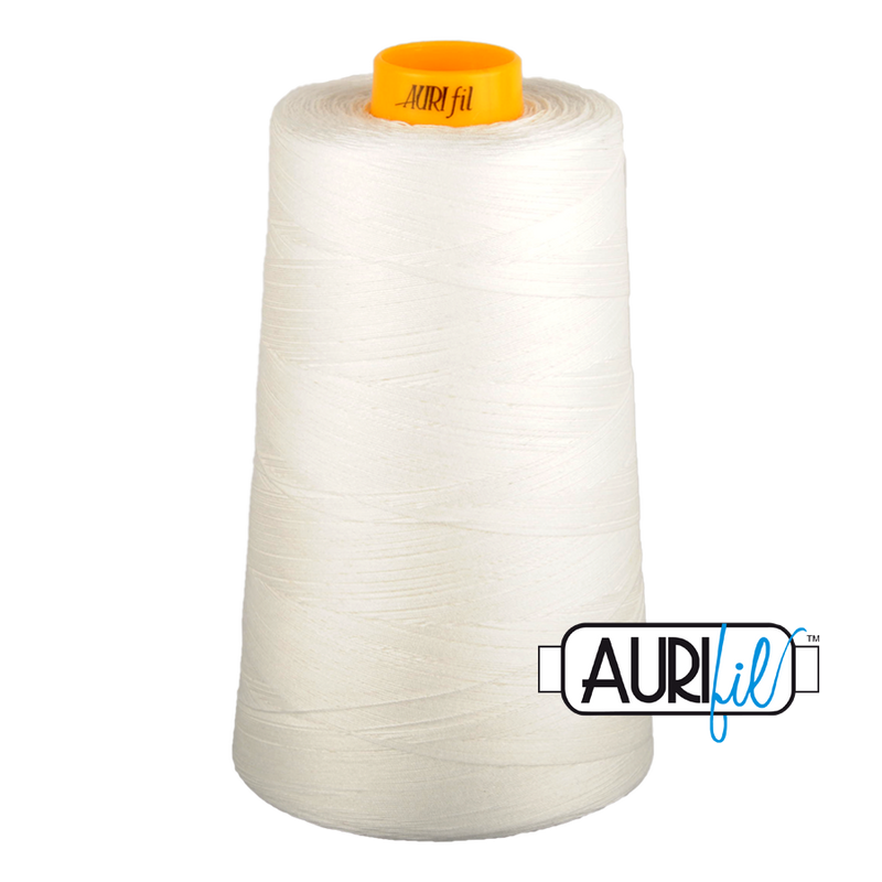 Aurifil Thread Forty3 3000m Natural White 2021
