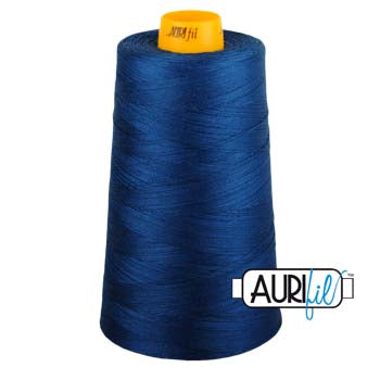 Aurifil Thread Forty/3 3000m Med Delft Blue 2783