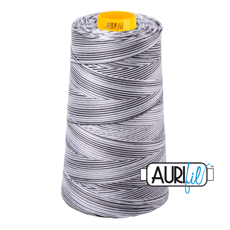 Aurifil Thread Forty3 3000m Variegated Licorice Twist 4652