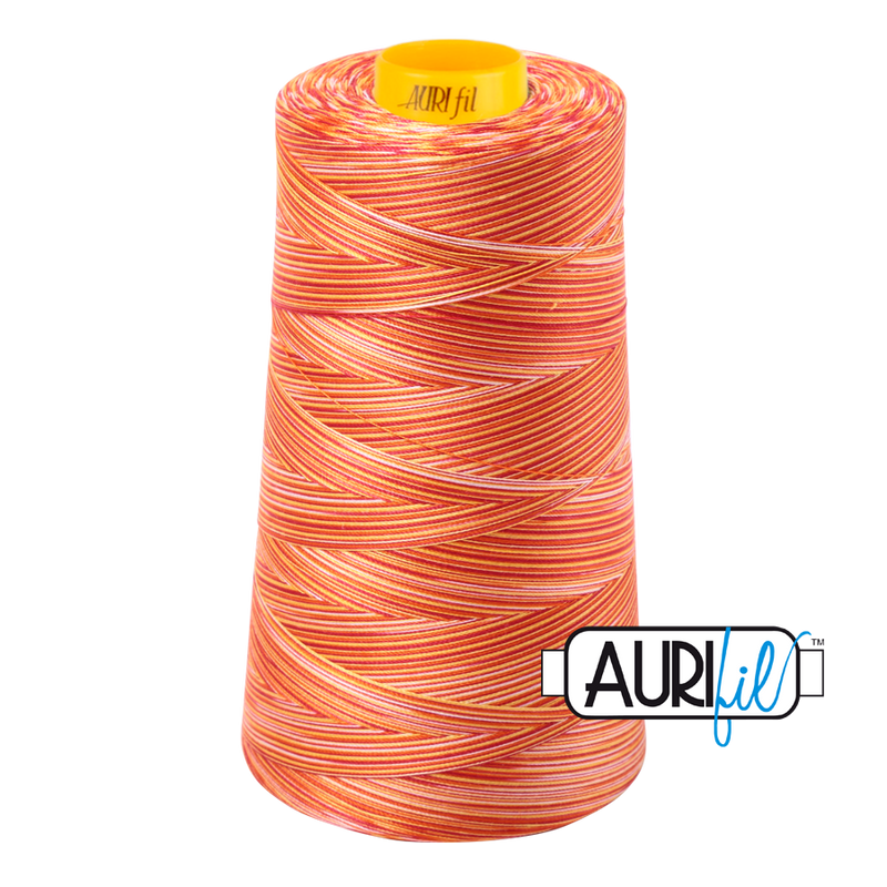 Aurifil Thread Forty3 3000m Variegated Tramonto a Zoagli 4657