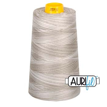 Aurifil Thread Forty/3 3000m Varigated Silver 4670