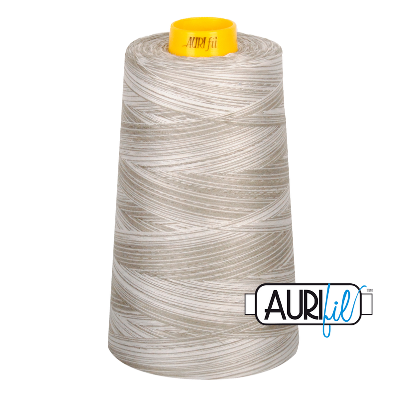 Aurifil Thread Forty3 3000m Variegated Silver 4670