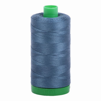 Aurifil Thread 40/2 1000m Medium Blue Grey 1310