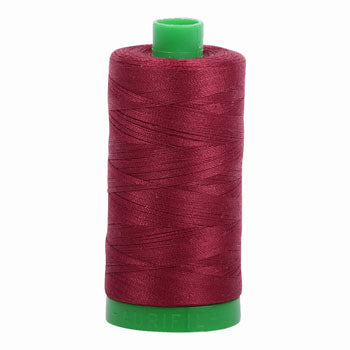 Aurifil Thread 40/2 1000m Dark Carmine Red 2460