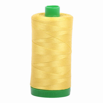 Aurifil Thread 40/2 1000m Gold Yellow 5015