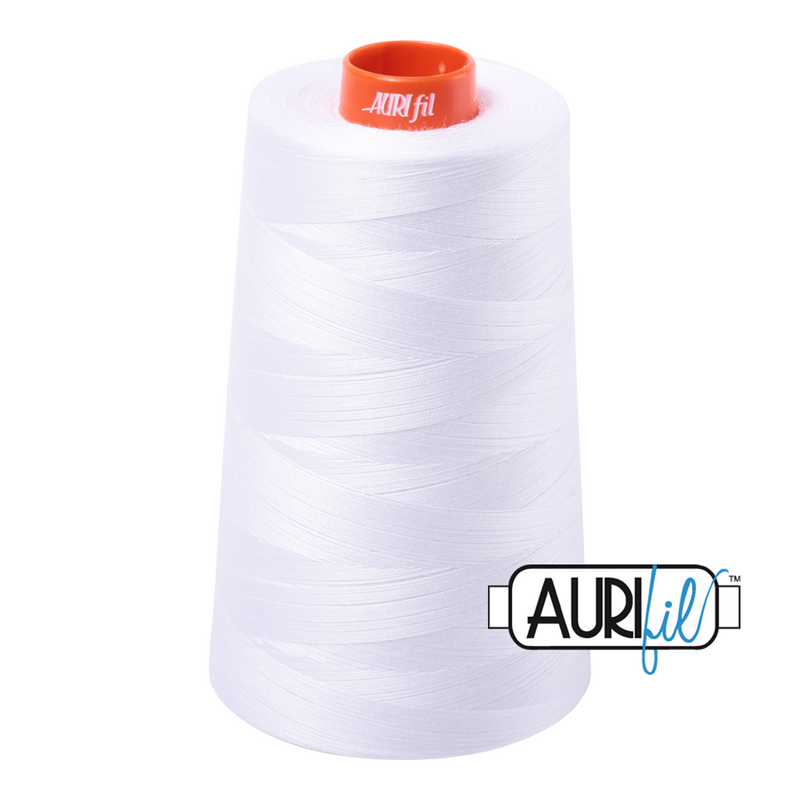 Aurifil Thread 50/2 5900m White 2024
