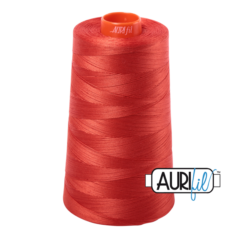 Aurifil Thread 50/2 5900m Red Orange 2245
