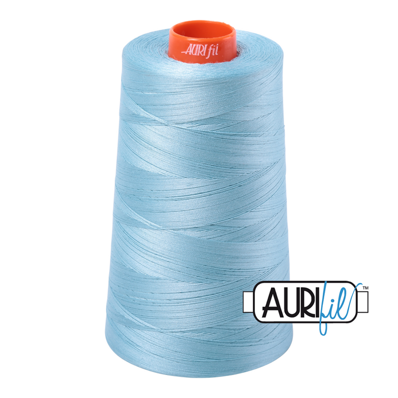 Aurifil Thread 50/2 5900m Light Grey Turquoise 2805