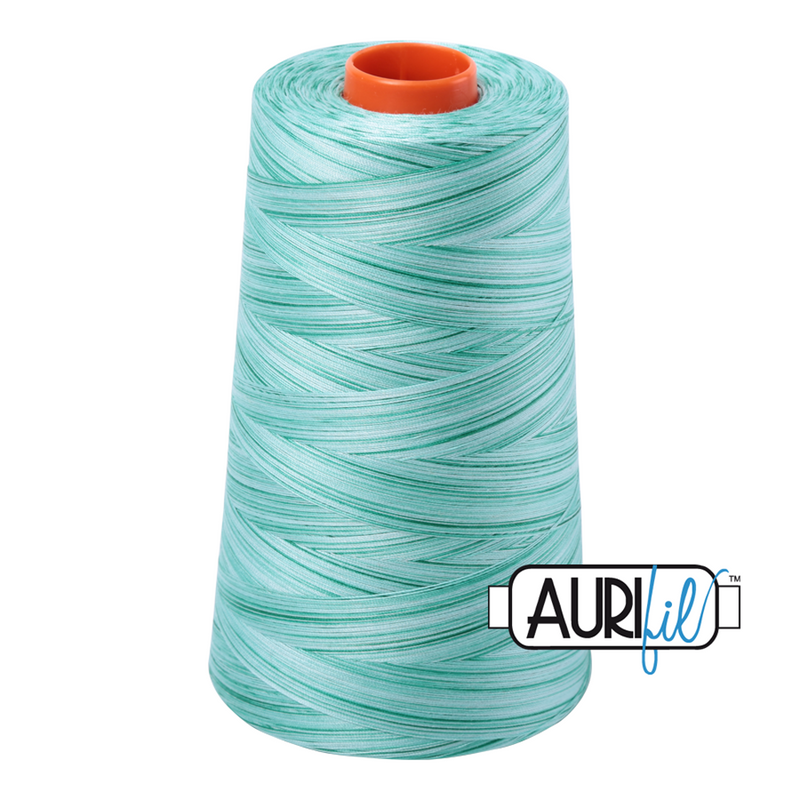 Aurifil Thread 50/2 5900m Variegated Creme de Menthe 4662