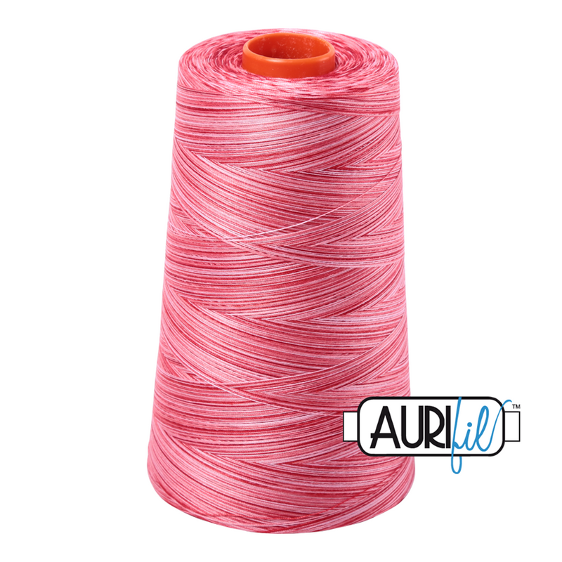 Aurifil Thread 50/2 5900m Variegated Strawberry Parfait 4668
