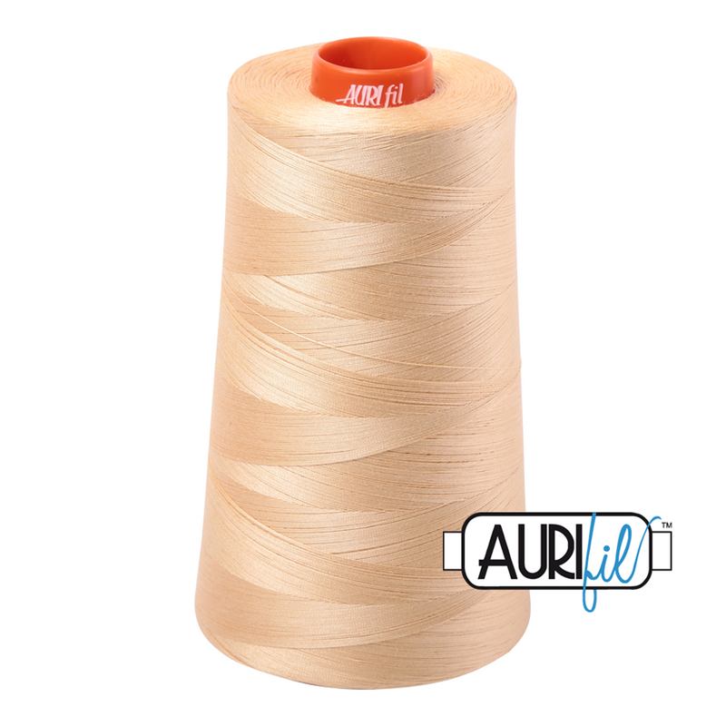 Aurifil Thread 50/2 5900m Light Caramel 6001