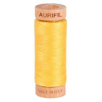 Aurifil Thread 80/2 274m Pale Yellow 1135