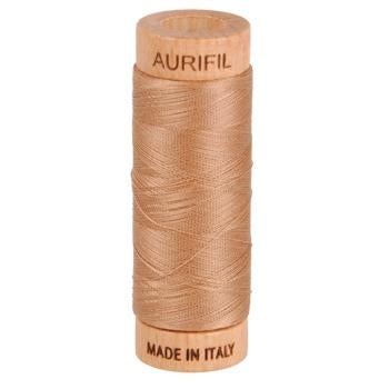 Aurifil Thread 80/2 274m CafÃ© au Lait 2340