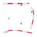 Sew Easy Template Set: Tailors Rule Pack of 5