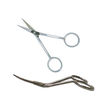 Nifty Notions 4" Double Bend Embroidery Scissors