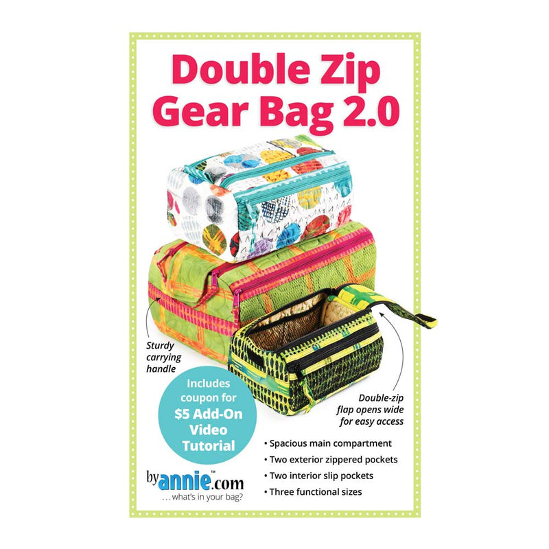 ByAnnie Double Zip Gear Bag
