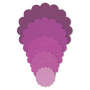 Crafters Edge Scalloped Circles Set of 5 Fabric Cutting Dies