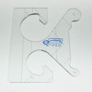 Quilter's Rule ¼" Loop to Loop 3" x 4"