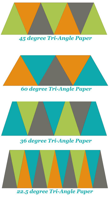Tri Angles on a Roll 45° & 60°