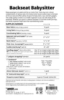 ByAnnie Back Seat Babysitter Pattern