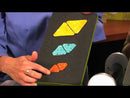 Accuquilt Go! Equilateral Triangle 2½" 1½"  1" (2¼", 1¼" ¾" Finished Edge)
