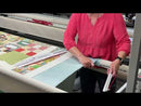 Quilts On the Corner Red E Edge - White
