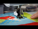 Bernina Foot BF50V Three Sole Walking Foot with Seam Guide