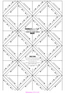 Half Square Triangles on a Roll