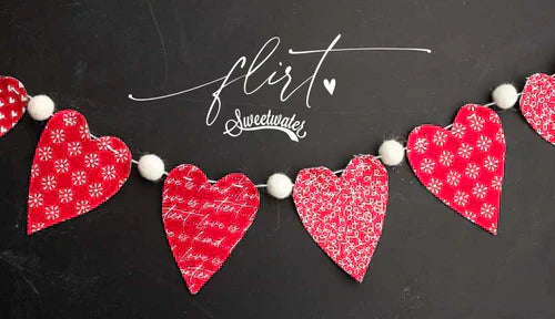 Valentine's fabric and project inspiration at Quilt Direct