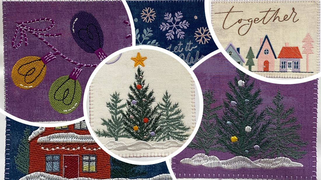 Christmas Card Embroidery