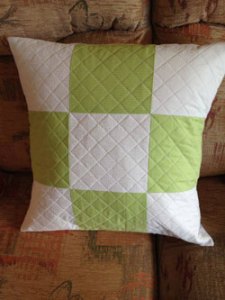 Val Wass's first quilt project made using the AccuQuilt GO! fabric cutter, purchased from Quilt Direct