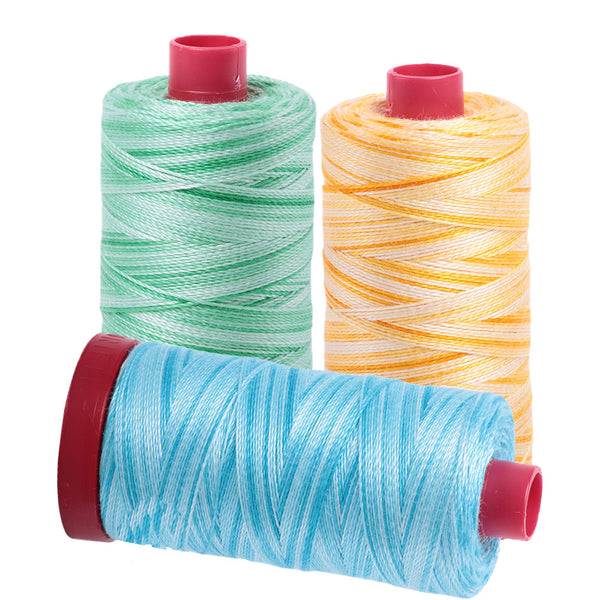 Aurifil Thread 12wt Variegated Large Spools