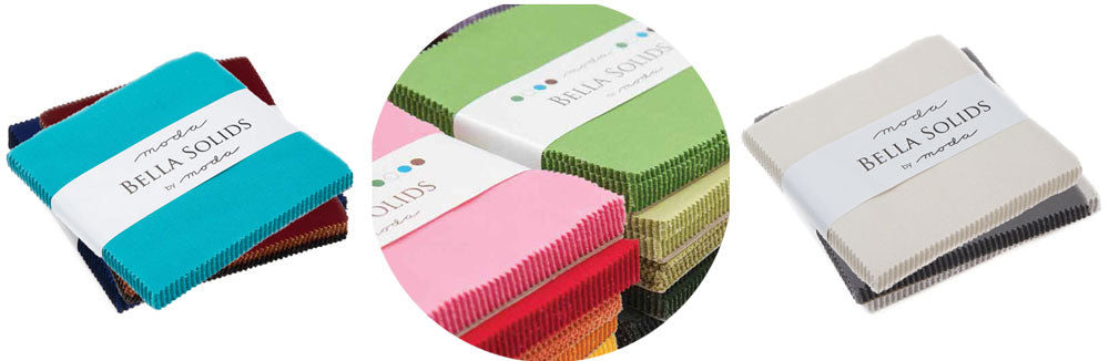 Moda Bella Solids Charm Squares | Moda Fabrics