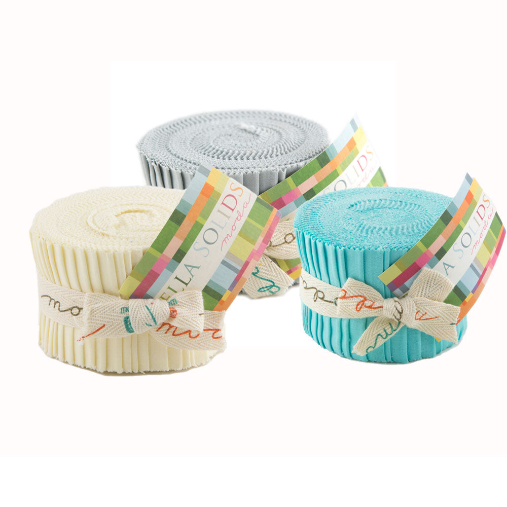 Moda Bella Solids Jelly Rolls | Moda Fabrics