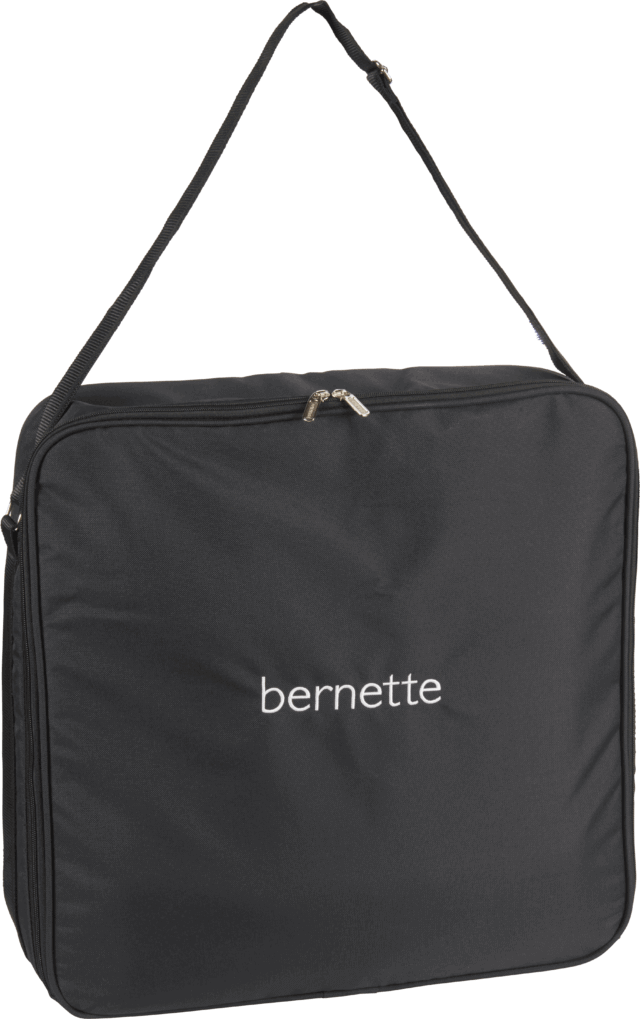 Bernette Embroidery Module Bag Black - sewing and crafts storage bag