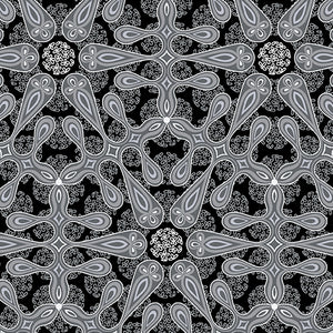 Benartex Botanica Medallion Steal 0.5m