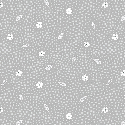 Benartex Botanica Floret Gray 0.5m