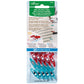 Packaging of Clover Mini Wonder Clips with red and blue clips on a white background