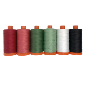 Aurifil Christmas Night Thread Collection 50wt