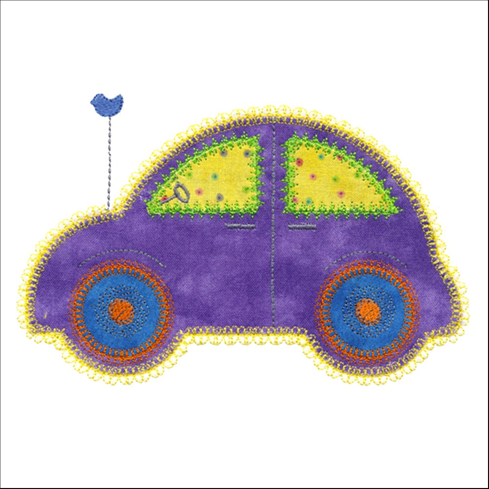 Cute Cars set 2 -Digital Download - craft pattern by V-Stitch Designs - in use