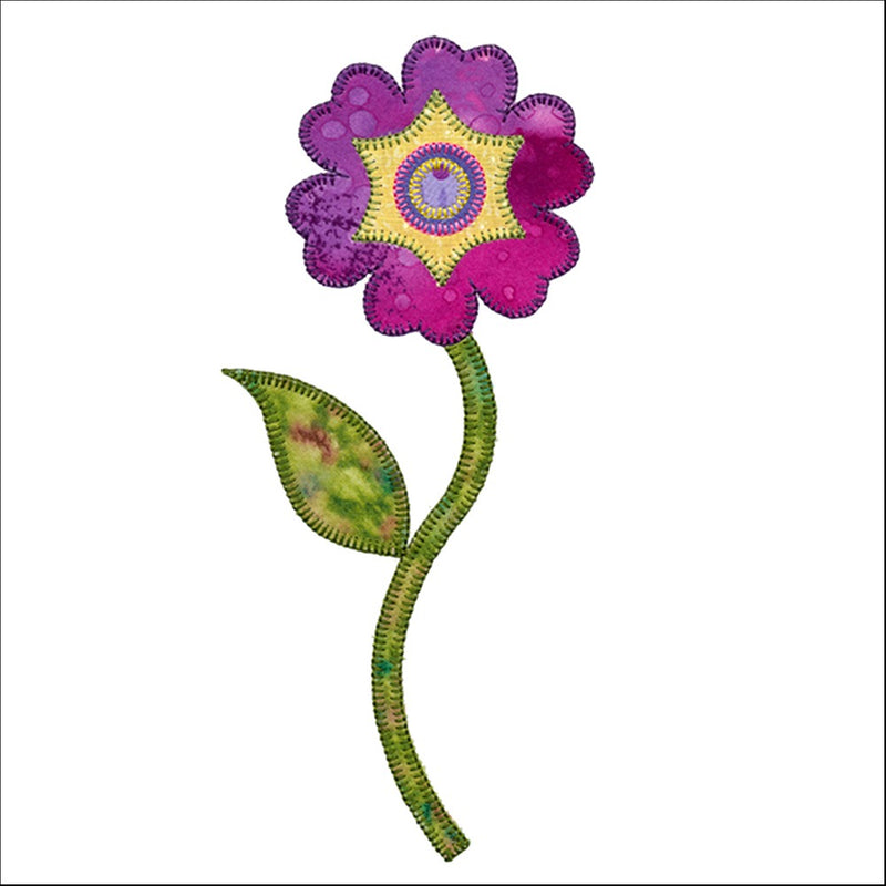 V-Stitch Designs Round Flower set -Digital Download